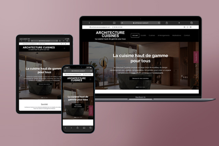 Architecture Cuisines - Site Web