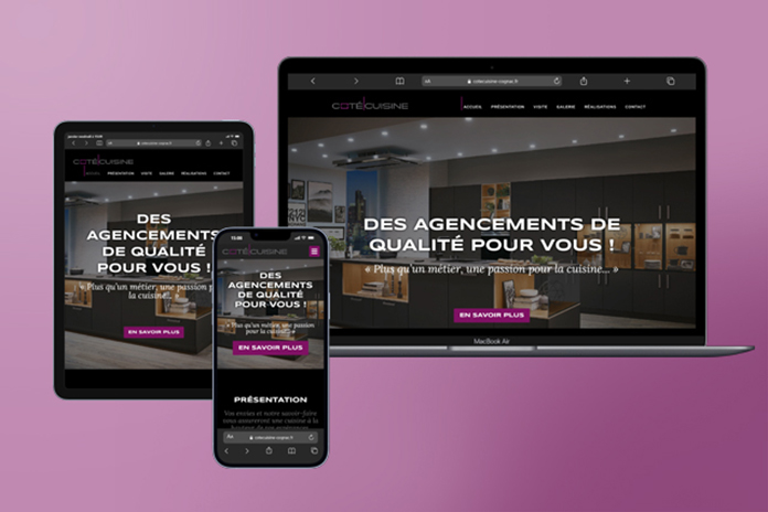 Coté Cuisine Cognac - Site Web
