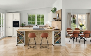 FENA - 613  Laque laminate, structure bois blanc