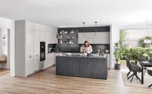 NEXUS / NAOS - 303 Décor ardoise gris / 519 Laqué, gris soie brillant