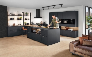 NORA - 791 Laqué, noir fin mat parfait