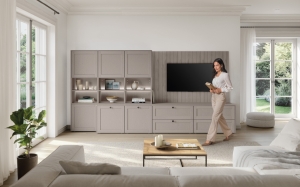 FENA - 619 Laque laminate, structure bois Macchiato