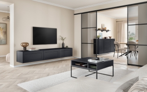 NORA - 791 Laqué, noir fin mat parfait