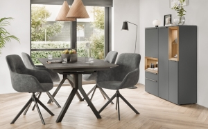 SAVONA - 491 Laqué, gris ardoise mat premium