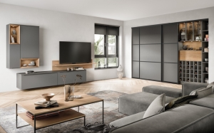 SAVONA - 491 Laqué, gris ardoise mat premium