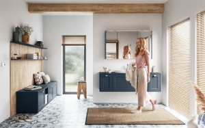 CASSINO - 778 Laque laminate, bleu fjord