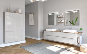 SPOT - 455 Laque laminate, gris soie brillant